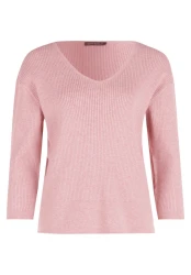 Damen Feinstrickpullover / Rosa