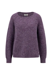 Damen Strickpullover / Violett