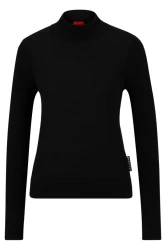 Damen Pullover aus Schurwolle Sedennian / Schwarz