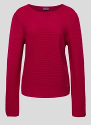 Damen Strickpullover Natural Glow / Rot