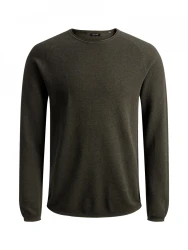 Herren Strickpullover JJEHILL / Grün