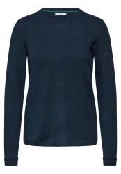 Damen Feinstrickpullover / Blau