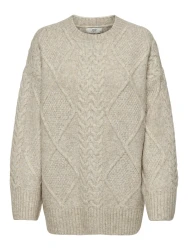 Damen Strickpullover / Beige