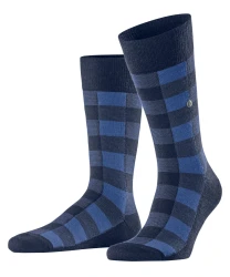 Herren Socken Buffalo Check / Blau