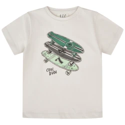 Kinder T-Shirt / Beige