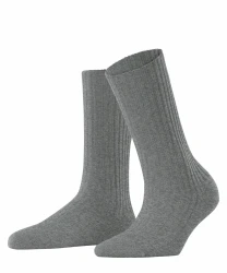 Socken Cosy Wool Boot / grau