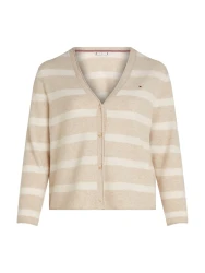 Damen Cardigan aus Wolle / Beige