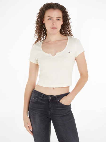 Damen T-Shirt Cropped Fit