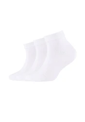 Kinder Socken Ca-Soft Quarter 3 Paar / Weiß
