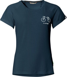 Damen Shirt Wo Cyclist 2 T-Shirt / dunkelblau