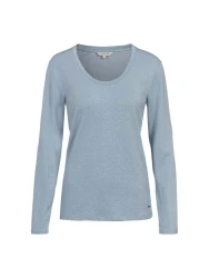 Damen Langarmshirt / Hellblau