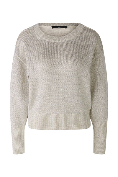 Damen Pullover mit Glanzgarn