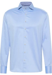 Unifarbenes Hemd Soft Tailoring Shirt MODERN FIT / hellblau
